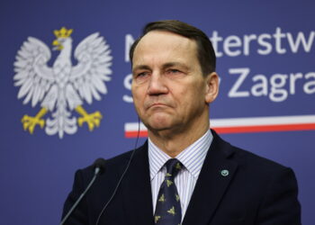 Radosław Sikorski. Fot. PAP/Albert Zawada
