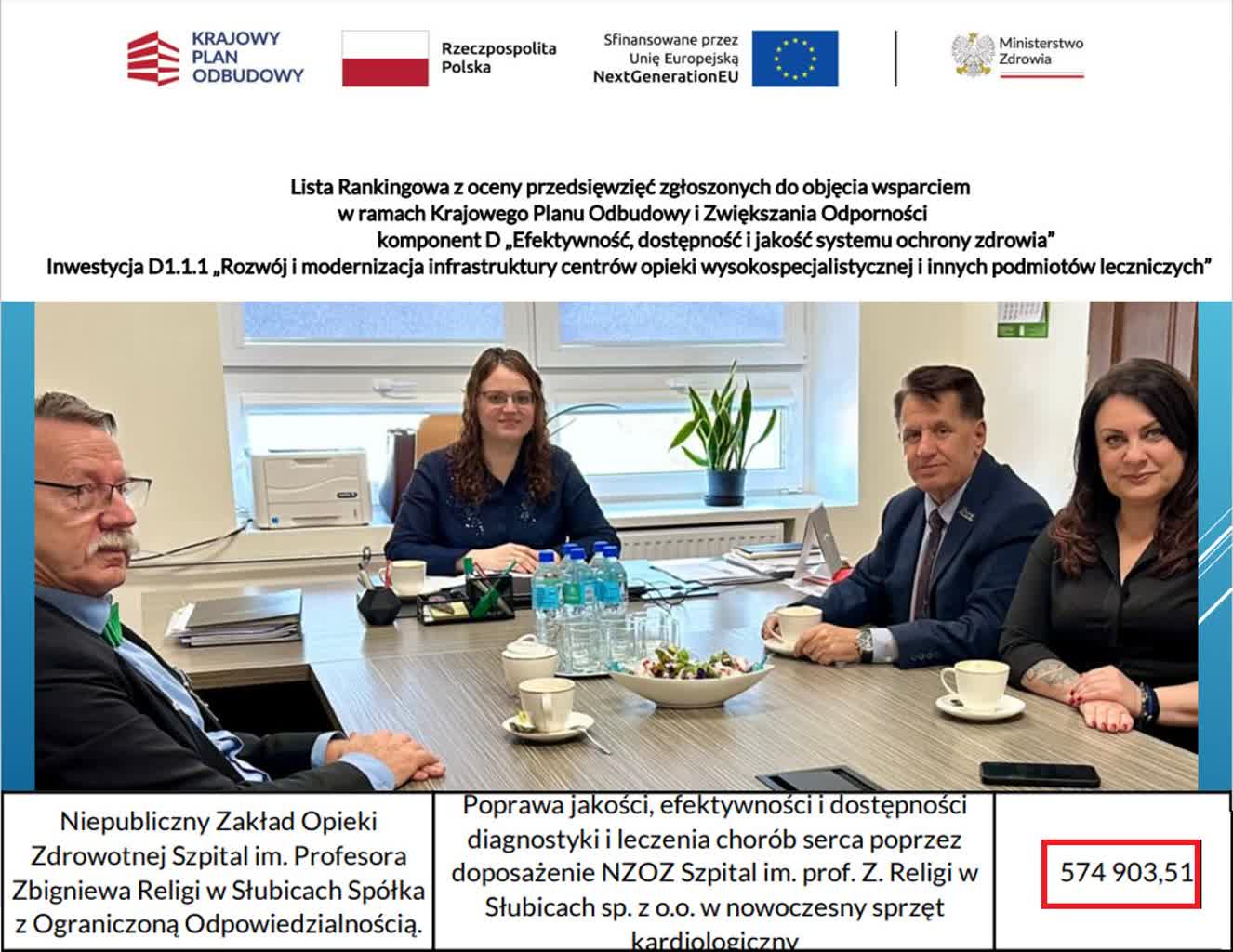 Pół miliona dla słubickiego szpitala 10 Szpital Słubice.jpg