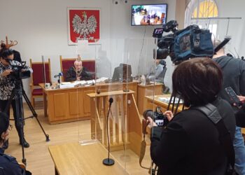 Sąd: były marszałek winny kolizji na drodze S3 10 Ogłoszenie wyroku ws. kolizji na drodze S3 z udziałem Marcina Jabłońskiego (fot. Piotr Bakselerowicz)