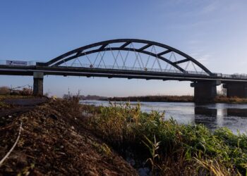 Wkrótce most na Noteci w Santoku zostanie wyburzony i zastąpi go nowy most. Fot. Lubuskie/FB