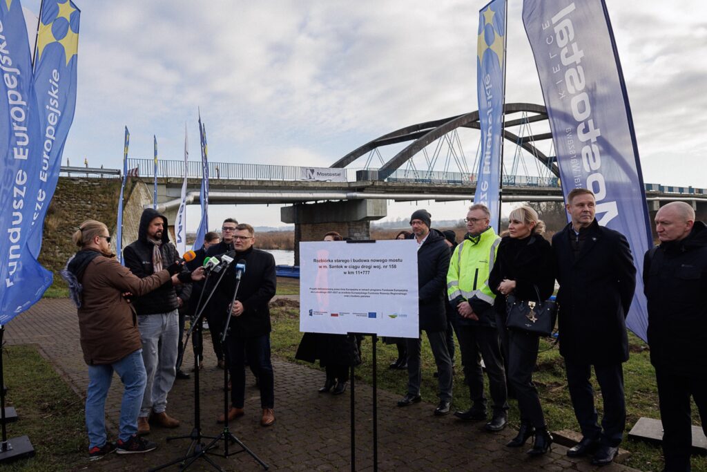 Rusza warta 38,5 mln zł budowa nowego mostu drogowego na Noteci w Santoku Radio Zachód - Lubuskie