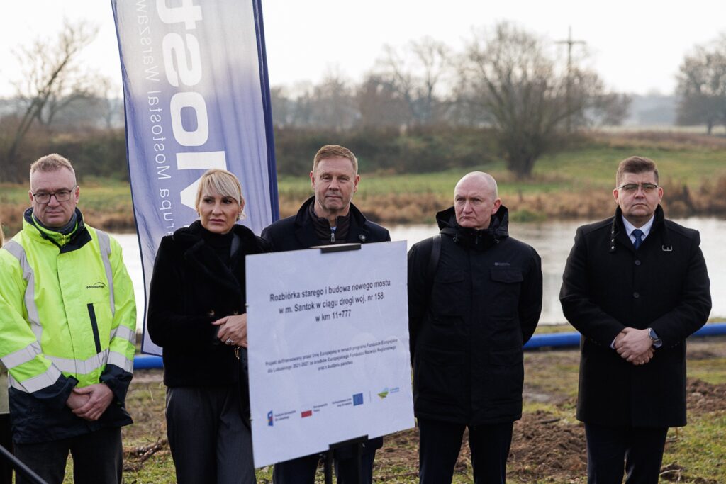 Rusza warta 38,5 mln zł budowa nowego mostu drogowego na Noteci w Santoku Radio Zachód - Lubuskie