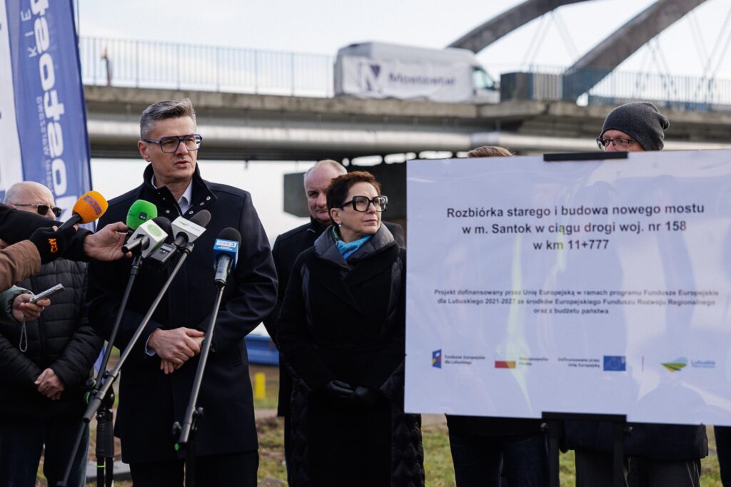 Rusza warta 38,5 mln zł budowa nowego mostu drogowego na Noteci w Santoku Radio Zachód - Lubuskie