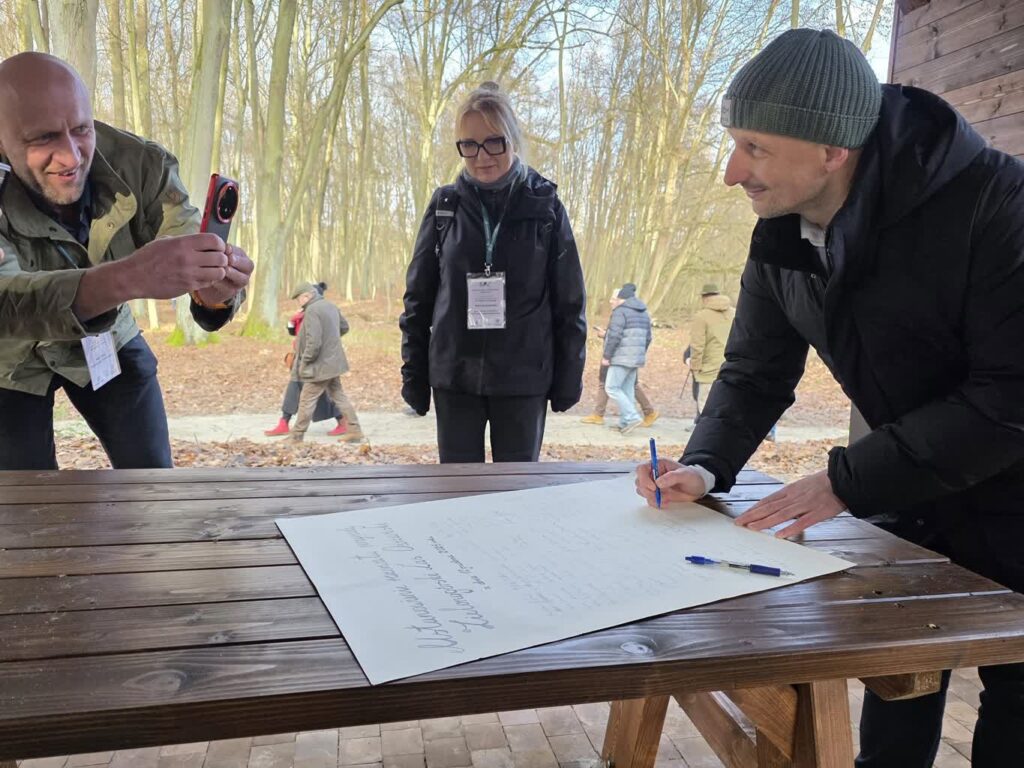 Uroczyste powołanie rezerwatu Zielonogórski Las Odrzański (fot. Lasy Państwowe)