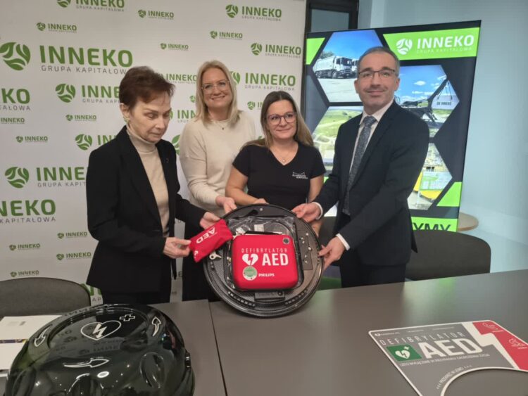 Defibrylatory w świątecznym prezencie od Inneko Radio Zachód - Lubuskie