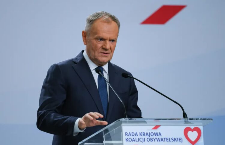 Donald Tusk Fot. PAP/Paweł Supernak