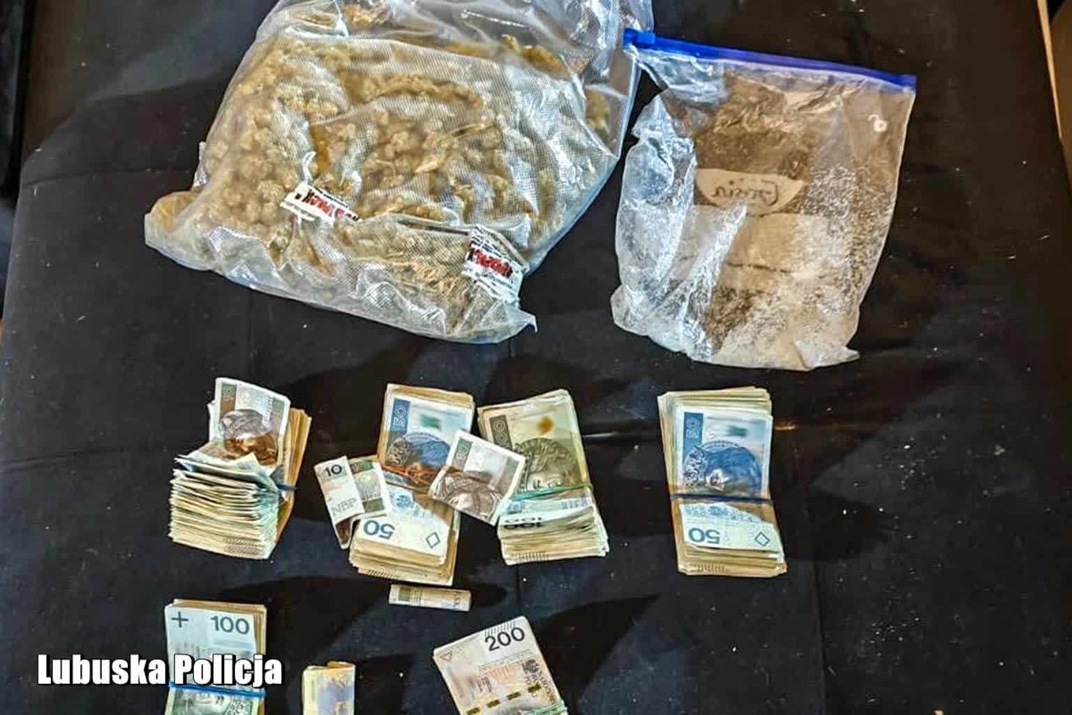 Narkotyki nie trafią na rynek. 28-latek zatrzymany przez kryminalnych z Żagania