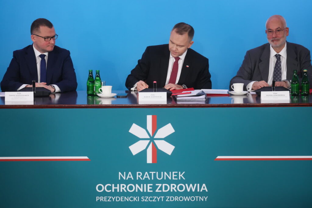 W piątek w Pałacu Prezydenckim odbywa się szczyt zdrowotny „Na ratunek ochronie zdrowia”. Fot. PAP/Leszek Szymański