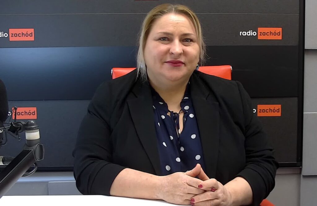 Maja Nowak wiceministrą pracy Maja Nowak w studiu Radia Zachód