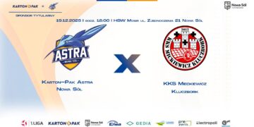 plakat meczowy: Facebook/Karton-Pak Astra Nowa Sól