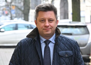 Michał Dworczyk. Fot. PAP/Radek Pietruszka