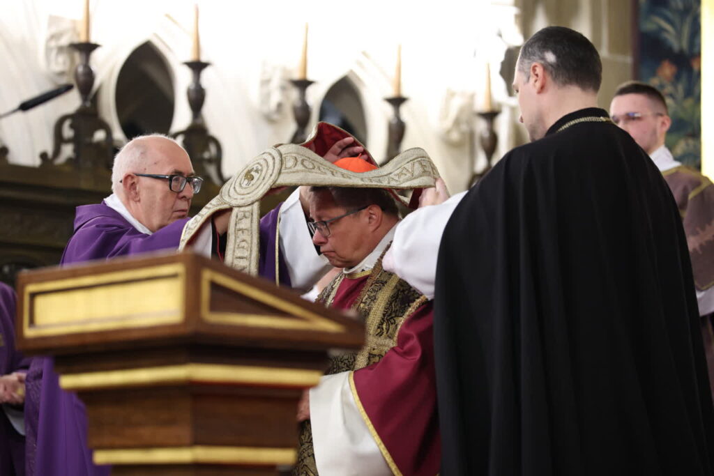 KRAKÓW INGRES KARDYNAŁA GRZEGORZA RYSIA. Fot. PAP/Łukasz Gągulski