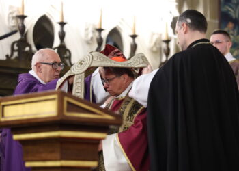 KRAKÓW INGRES KARDYNAŁA GRZEGORZA RYSIA. Fot. PAP/Łukasz Gągulski