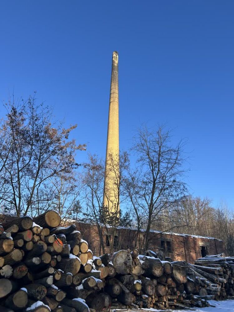 Nie ma już komina w Radowicach 9 fot. Starostwo Powiatowe w Zielonej Górze