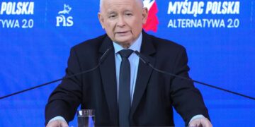 Prezes PiS Jarosław Kaczyński. Fot. PAP/ Rafał Guz