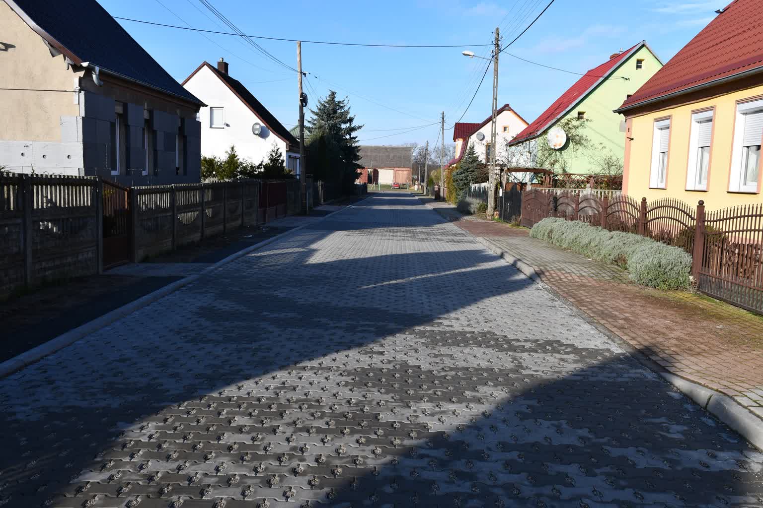 Cztery drogi w gminie Cybinka