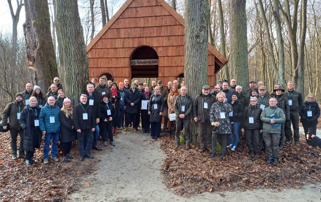 Zielonogórski Las Odrzański - nowy, największy rezerwat w Lubuskiem Uroczyste powołanie do życia rezerwatu przyrody Zielonogórski Las Odrzański (fot. Piotr Bakselerowicz)