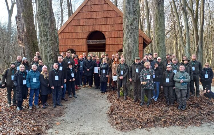 Zielonogórski Las Odrzański - nowy, największy rezerwat w Lubuskiem 9 Uroczyste powołanie do życia rezerwatu przyrody Zielonogórski Las Odrzański (fot. Piotr Bakselerowicz)