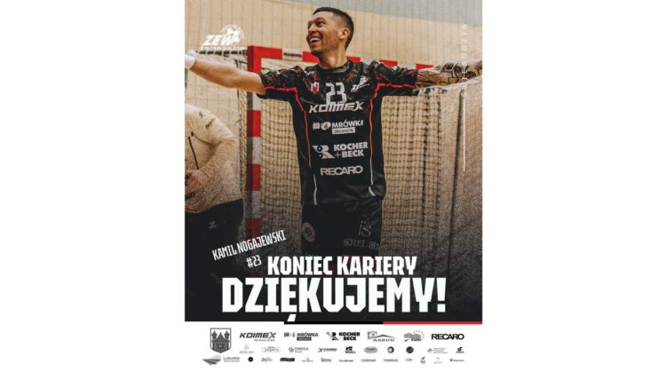 Kamil Nogajewski kończy karierę 9 fot. Facebook/TS ZEW Świebodzin
