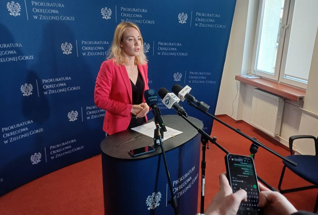 Zarzuty o znęcanie w DPS dla dzieci 2 Ewa Antonowicz z Prokuratury Okręgowej w Zielonej Górze (fot. Piotr Bakselerowicz)