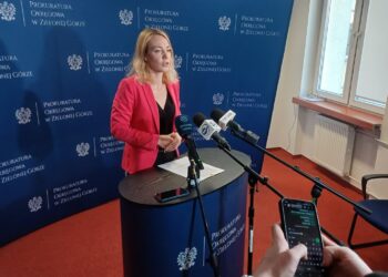 Zarzuty o znęcanie w DPS dla dzieci. Oskarżone trzy osoby 11 Ewa Antonowicz z Prokuratury Okręgowej w Zielonej Górze (fot. Piotr Bakselerowicz)