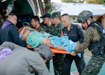 Starcia na pograniczu Tajlandii z Kambodżą 20 PAP/EPA/ROYAL THAI ARMY / HANDOUT