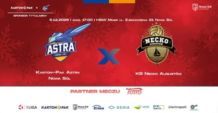 Po meczach z czołówką, Astra podejmie beniaminka PLS.1 Ligi 9 Po meczach z czołówką, Astra podejmie beniaminka PLS.1 Ligi Radio Zachód - Lubuskie