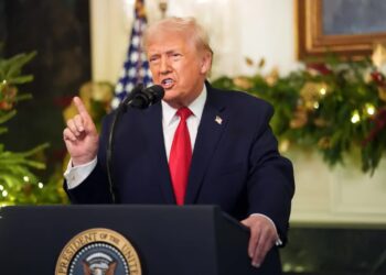 Prezydent USA Donald Trump. Fot. PAP/EPA/Doug Mills / POOL