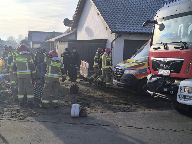 Niebezpieczny wypadek podczas prac ziemnych Radio Zachód - Lubuskie