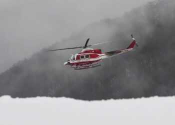 Helikopter (zdjęcie ilustracyjne). Fot. EPA/ALESSANDRO DI MEO