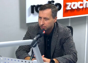 Mateusz Feder burmistrz Strzelec Krajeńskich Radio Zachód - Lubuskie