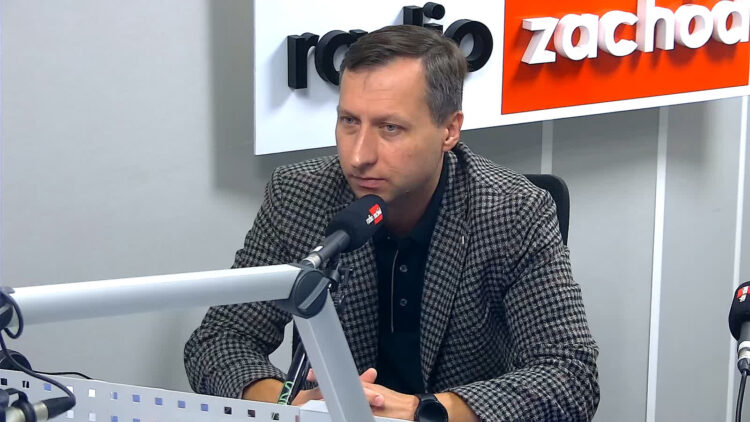 Mateusz Feder burmistrz Strzelec Krajeńskich Radio Zachód - Lubuskie