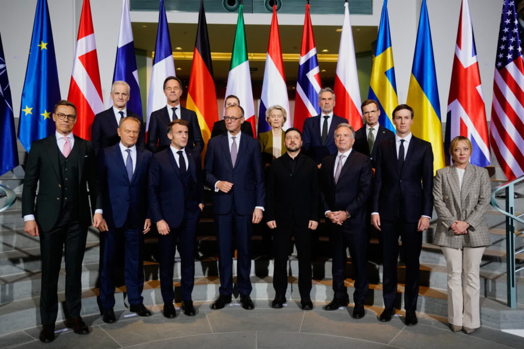 Oświadczenie europejskich przywódców ws. Ukrainy PAP/EPA/MARKUS SCHREIBER / POOL