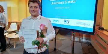 Bartosz Schaefer laureatem ogólnopolskiego Konkursu "Uzależnienia 21 wieku" Radio Zachód - Lubuskie