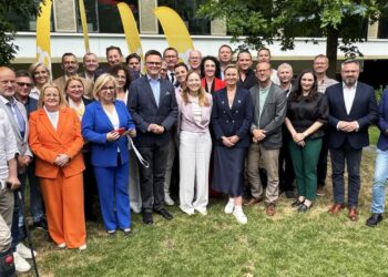 Siedmioro kandydatów na szefa Polski 2050 11 Rada Krajowa Polski 2050 - czerwiec 2025 r. (Facebook/PL2050SzymonaHolowni)