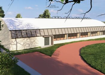 Hala sportowa powstaje w Białkowie 11 mat. UM w Cybince