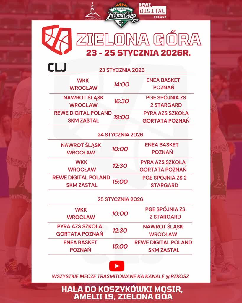 SKM Zastal będzie gospodarzem turnieju CLJ. Cel: trzy zwycięstwa