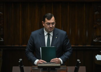 Minister rolnictwa Stefan Krajewski. Fot. PAP/Marcin Obara