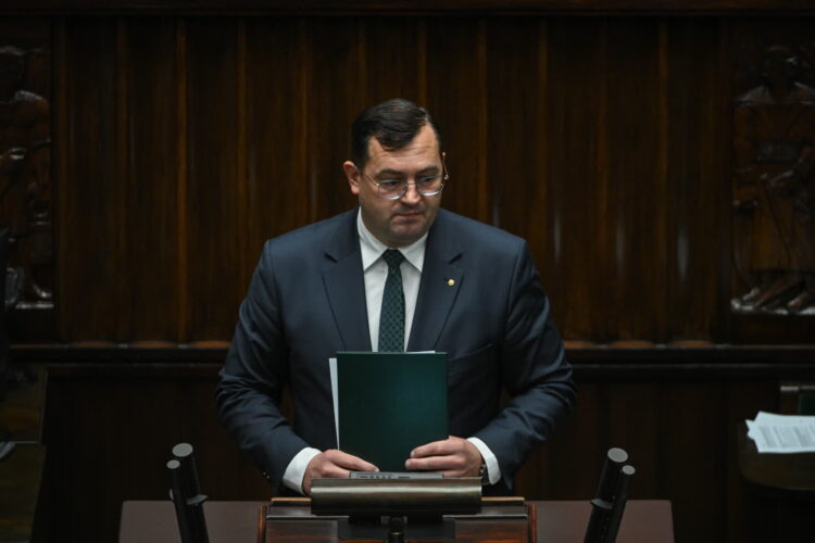 Minister rolnictwa Stefan Krajewski. Fot. PAP/Marcin Obara