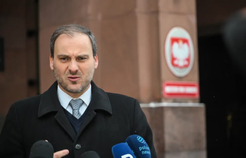 Rzecznik prasowy MSZ Maciej Wewiór. Fot. PAP/Radek Pietruszka