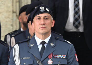 Komendant Służby Ochrony Państwa gen. bryg. SOP Radosław Jaworski. Fot. PAP/Radek Pietruszka