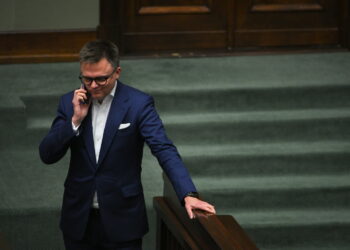 Szymon Hołownia. Fot. PAP/Marcin Obara