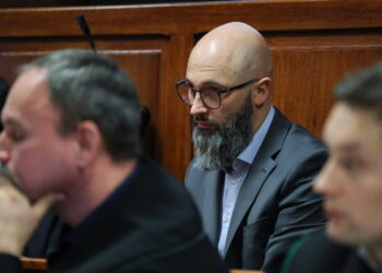 WARSZAWA ROZPRAWA W PROCESIE KS. OLSZEWSKIEGO. Fot. PAP/Paweł Supernak