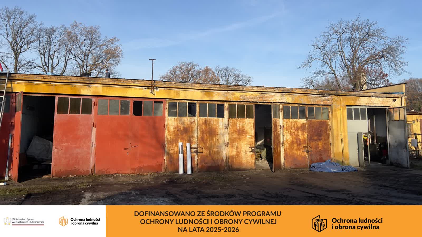 Tuplice remontują magazyny OC