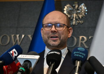 Marcin Przydacz, szef Biura Polityki Międzynarodowej przy prezydencie Nawrockim (PAP/Piotr Nowak)