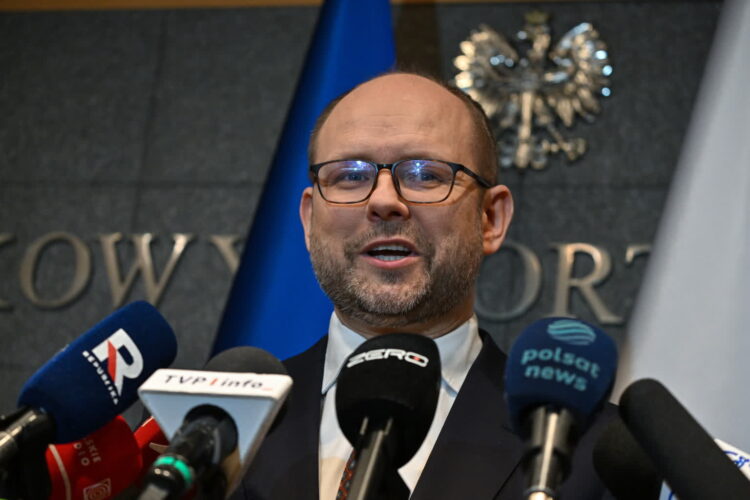 Marcin Przydacz, szef Biura Polityki Międzynarodowej przy prezydencie Nawrockim (PAP/Piotr Nowak)