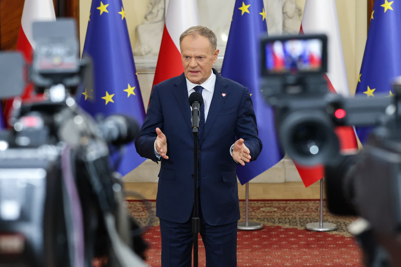 Tusk: Kaczyński bez Brauna nie ma szans