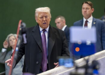 Donald Trump (PAP/EPA/LAURENT GILLIERON)