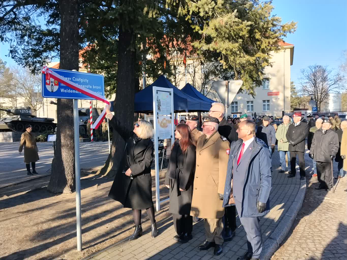 Żagański skwer nosi imię byłego dowódcy