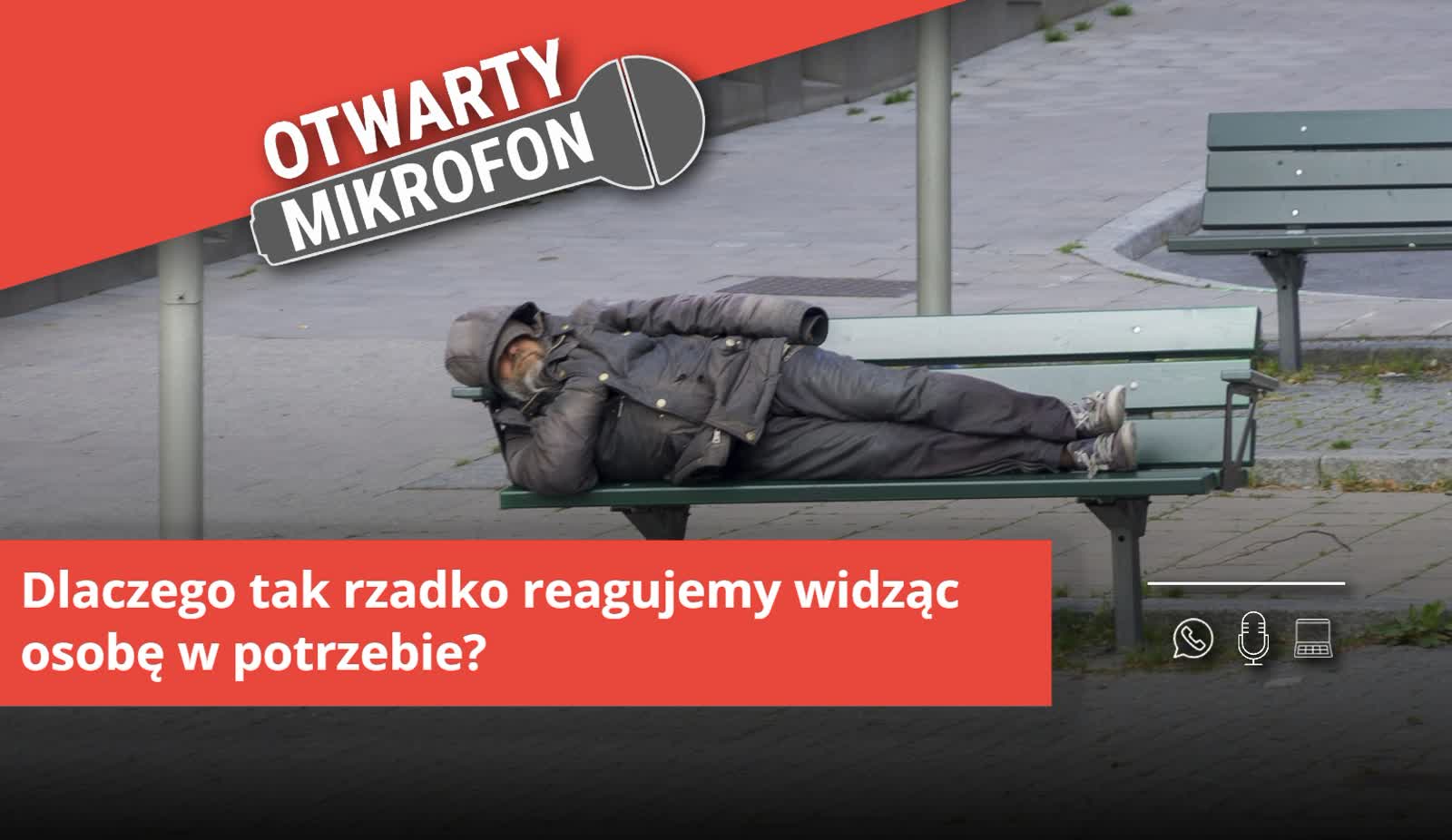 Dlaczego tak rzadko reagujemy widząc osobę w potrzebie?